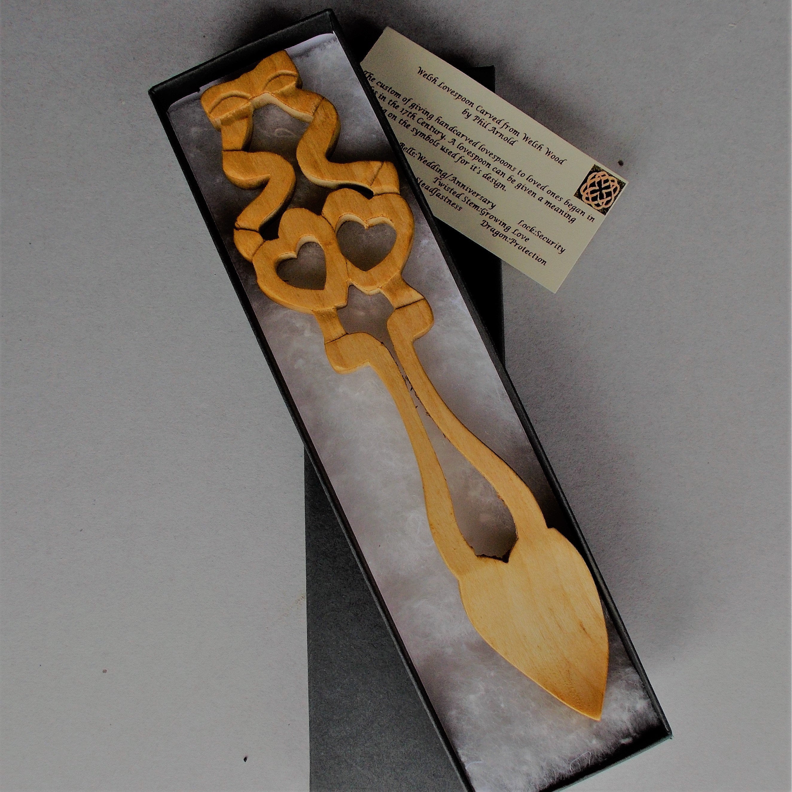 Welsh Lovespoon - 8" in Gift Box