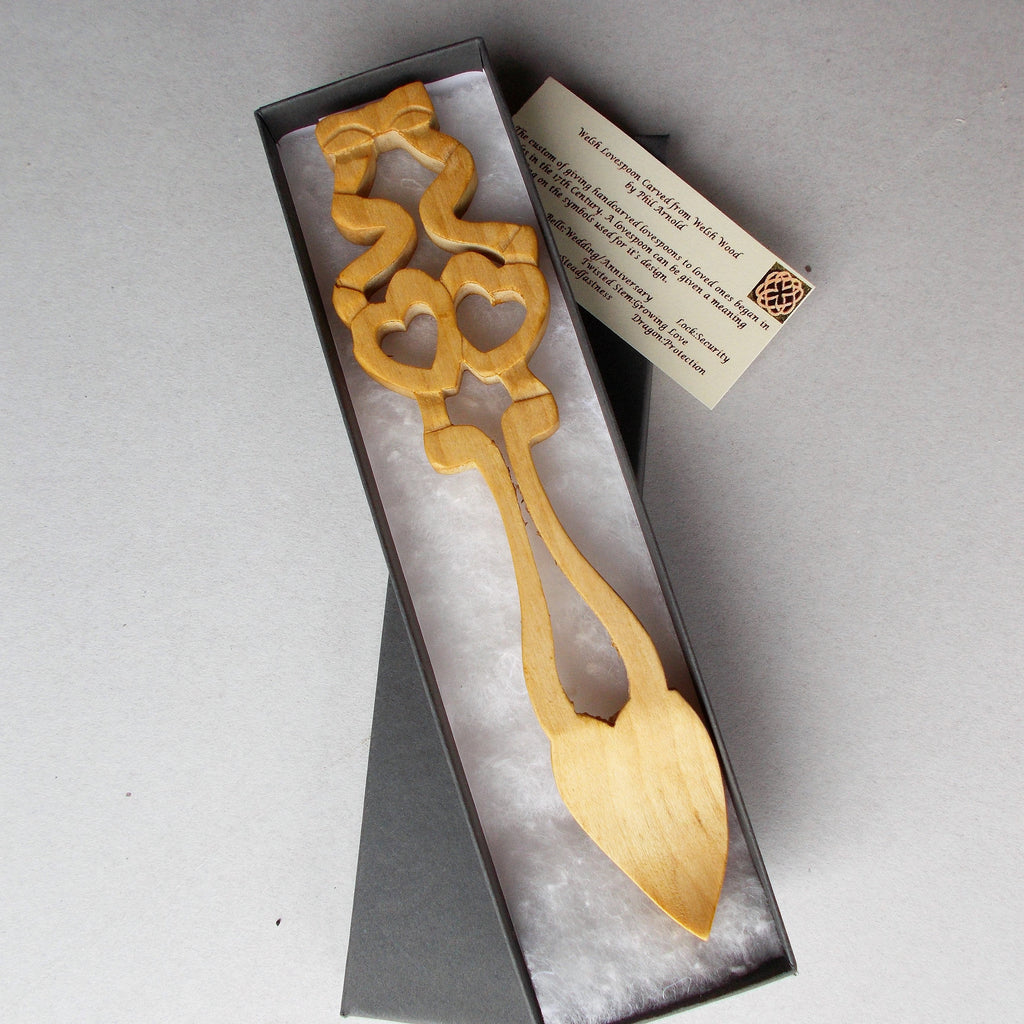 Welsh Lovespoon - 8" in Gift Box